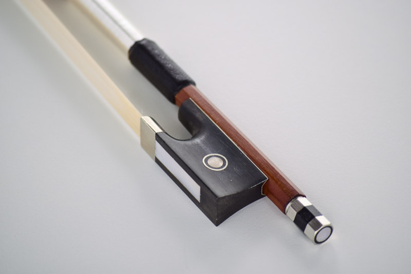 Brazil Wood Tip-5 Brazil Wood Violin Bows - 4/4