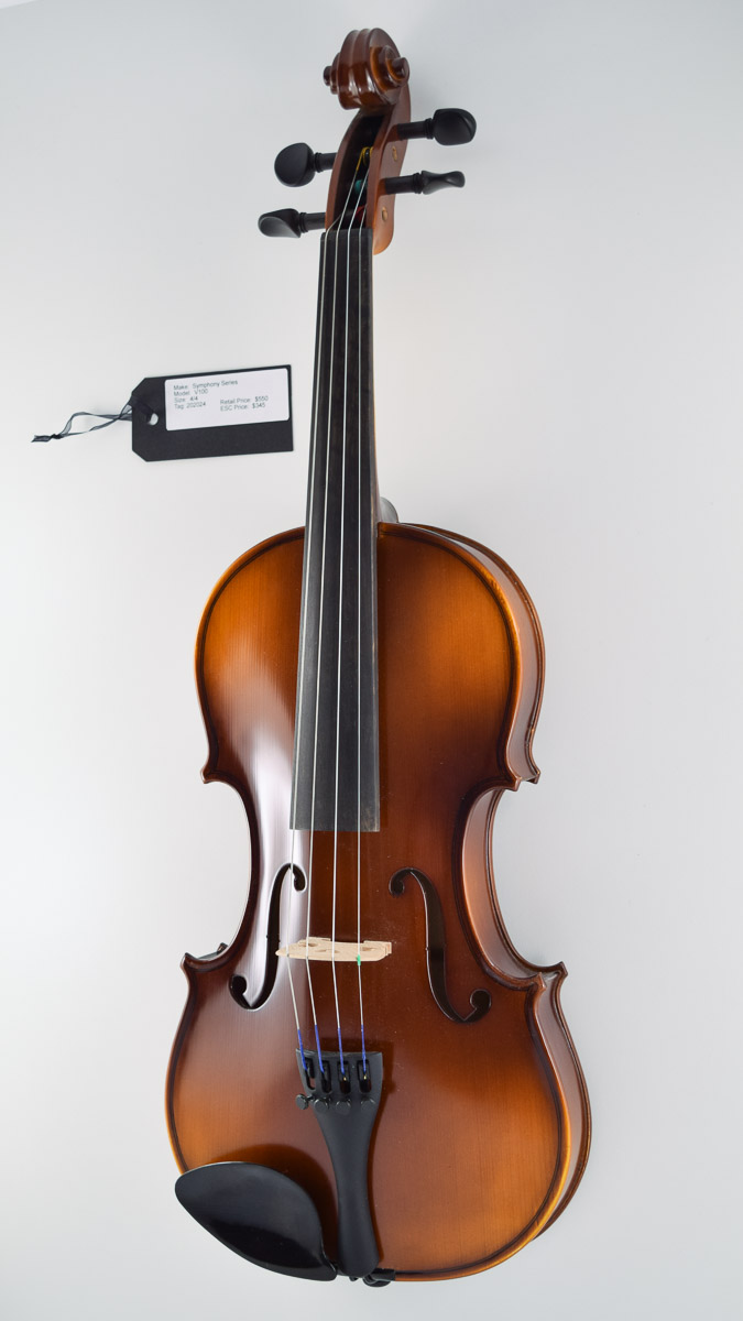 Ebony Symphony Series V100 - Violin Package SN#18002